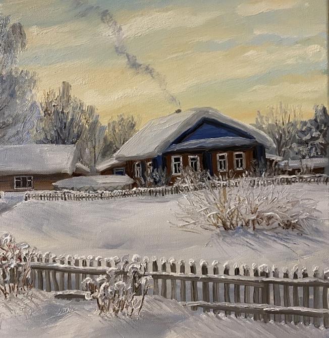 Снегом замело